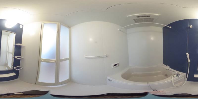 パノラマ画像バスルーム