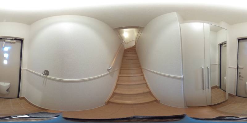 パノラマ画像玄関