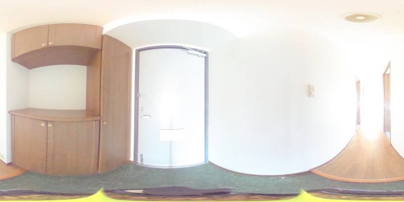 パノラマ画像玄関