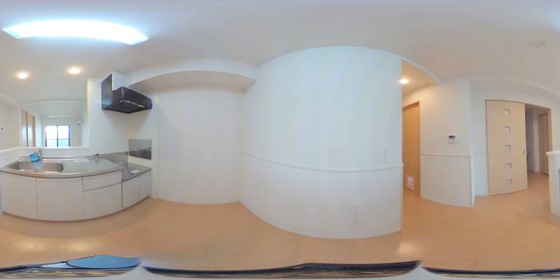 パノラマ画像キッチン