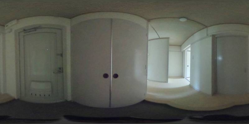 パノラマ画像玄関