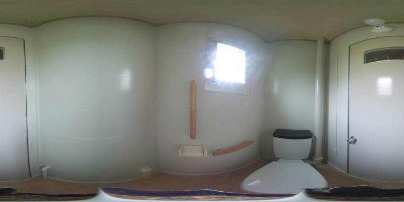 パノラマ画像トイレ