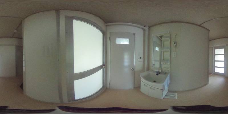 パノラマ画像洗面所