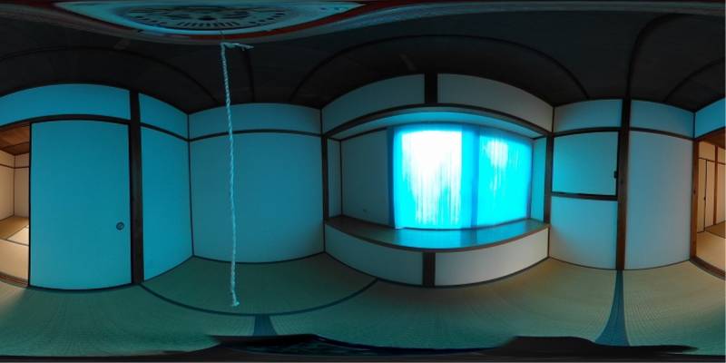 パノラマ画像和室