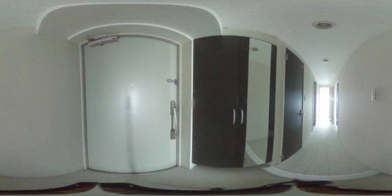 パノラマ画像玄関