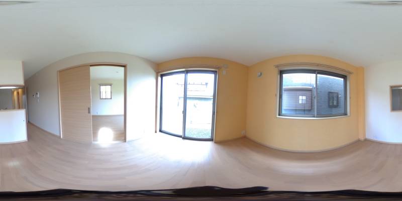 パノラマ画像洋室