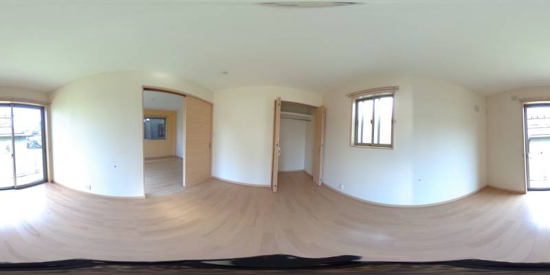 パノラマ画像洋室