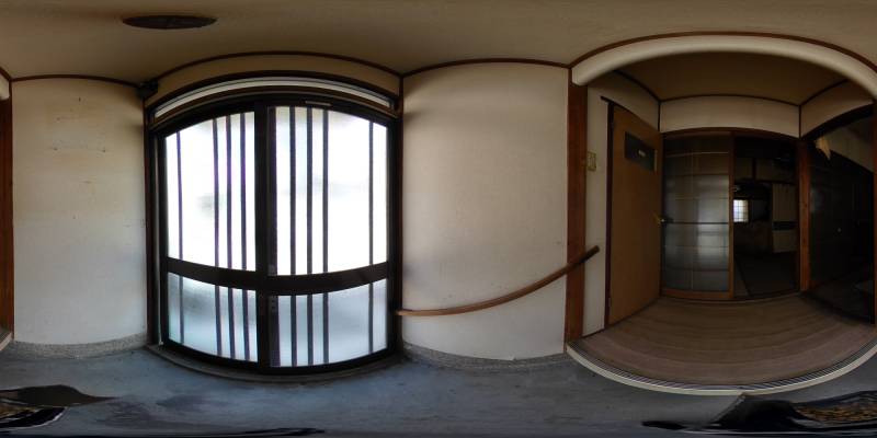 パノラマ画像玄関