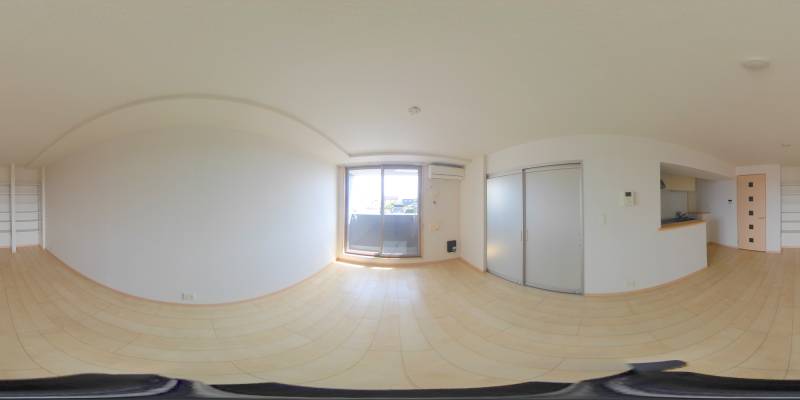 パノラマ画像リビング