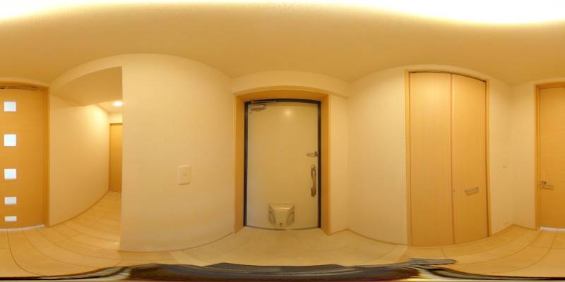 パノラマ画像玄関