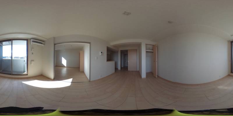 パノラマ画像洋室