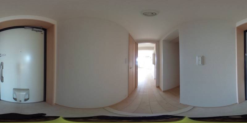 パノラマ画像玄関