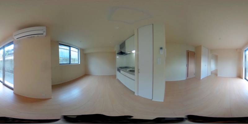 パノラマ画像洋室