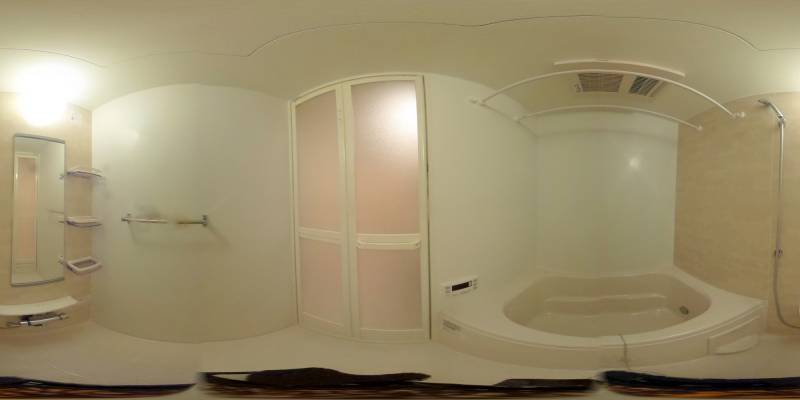 パノラマ画像バスルーム