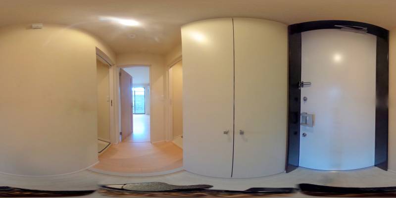 パノラマ画像玄関