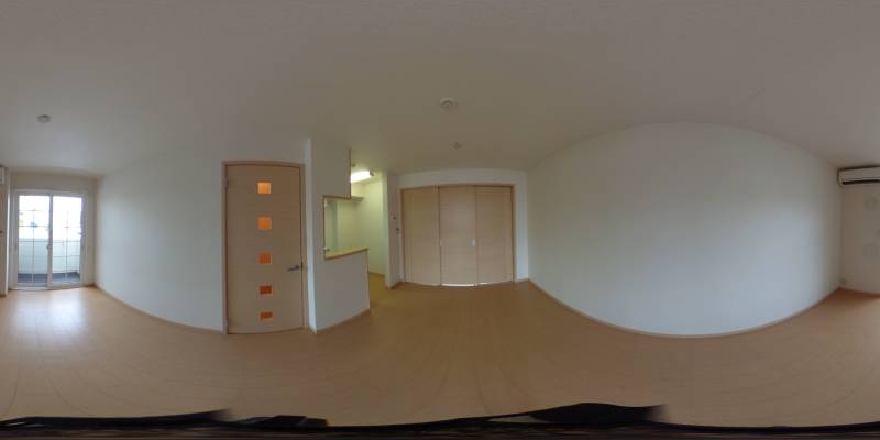 パノラマ画像リビング