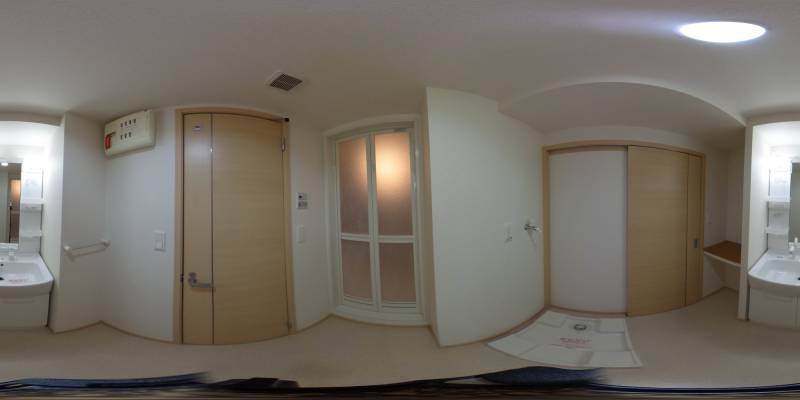 パノラマ画像洋室