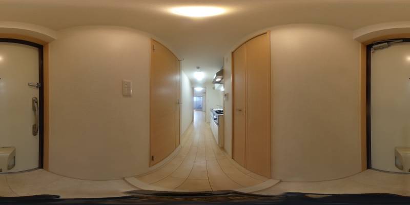 パノラマ画像玄関