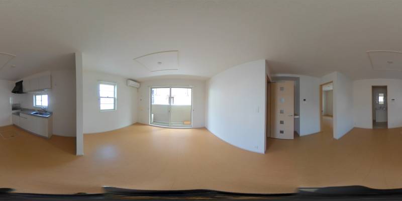 パノラマ画像リビング