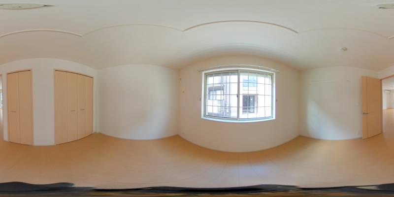 パノラマ画像洋室