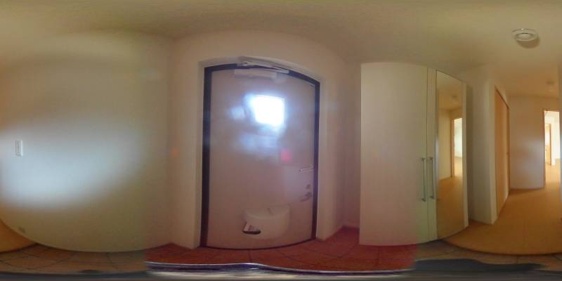 パノラマ画像玄関