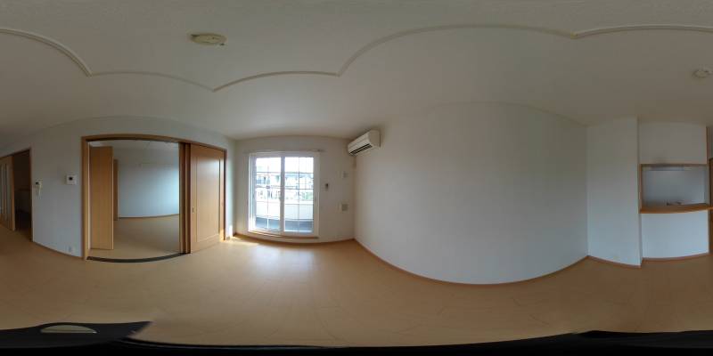 パノラマ画像リビング