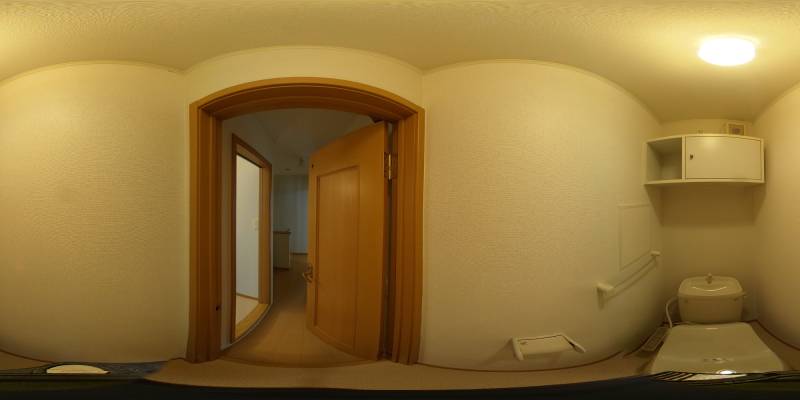 パノラマ画像トイレ