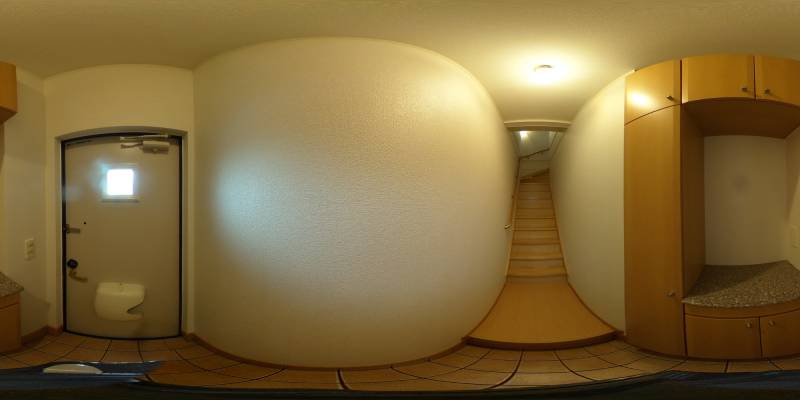 パノラマ画像玄関