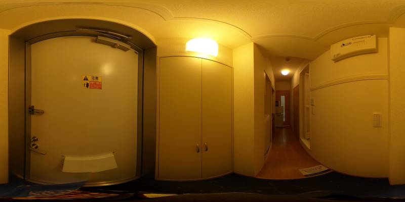 パノラマ画像玄関