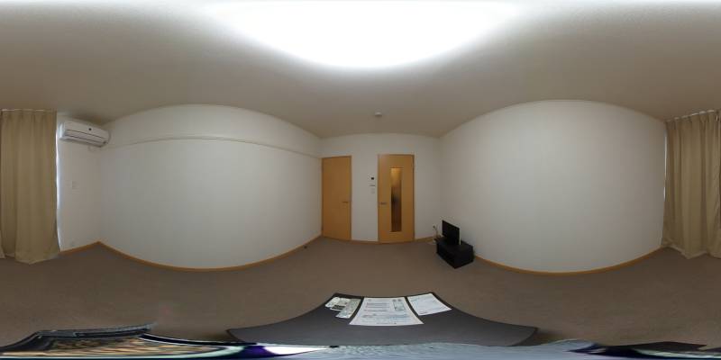 パノラマ画像洋室