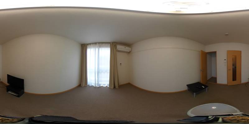 パノラマ画像洋室