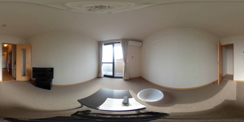 パノラマ画像洋室