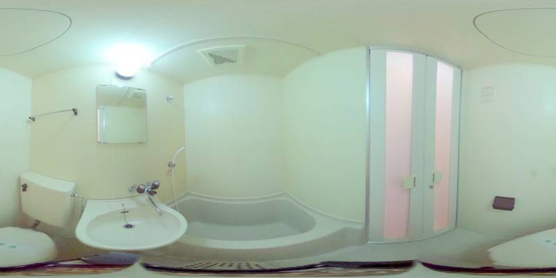 パノラマ画像バスルーム