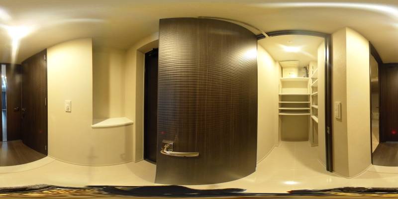 パノラマ画像玄関