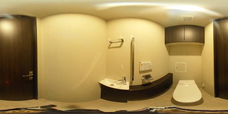 パノラマ画像トイレ