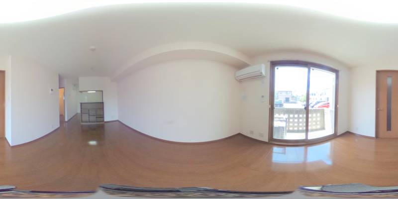 パノラマ画像リビング