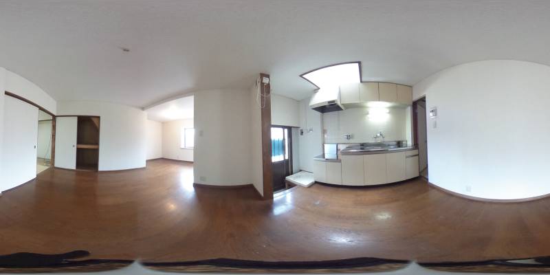 パノラマ画像リビング