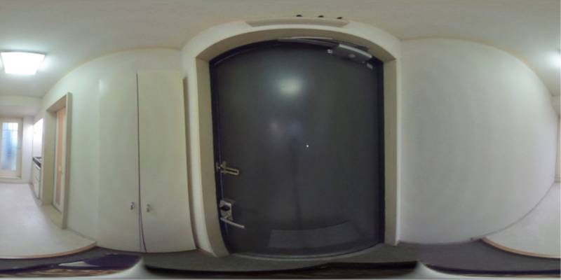 パノラマ画像玄関