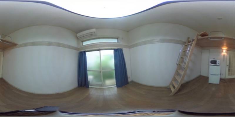 パノラマ画像洋室