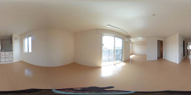 パノラマ画像リビング