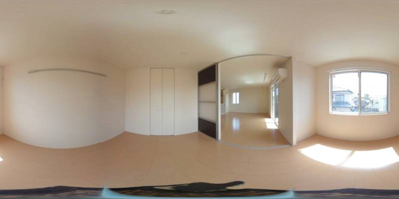 パノラマ画像洋室