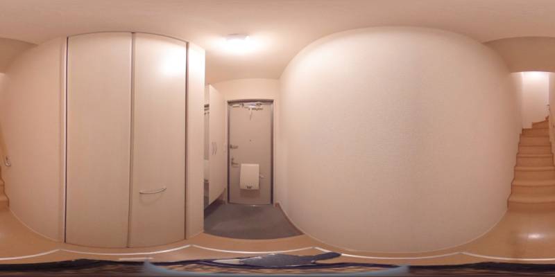 パノラマ画像玄関