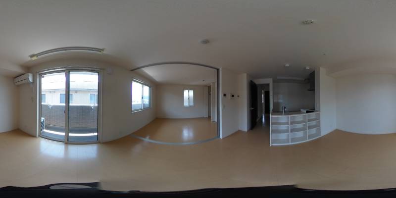 パノラマ画像リビング