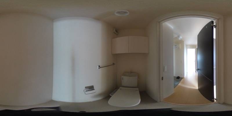 パノラマ画像トイレ