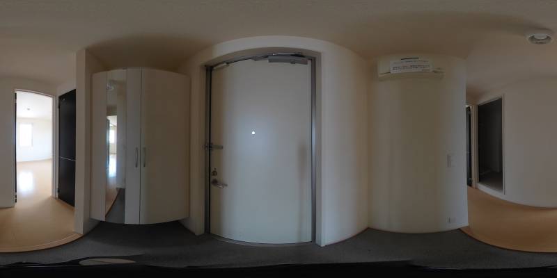 パノラマ画像玄関