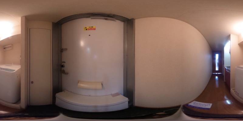 パノラマ画像玄関