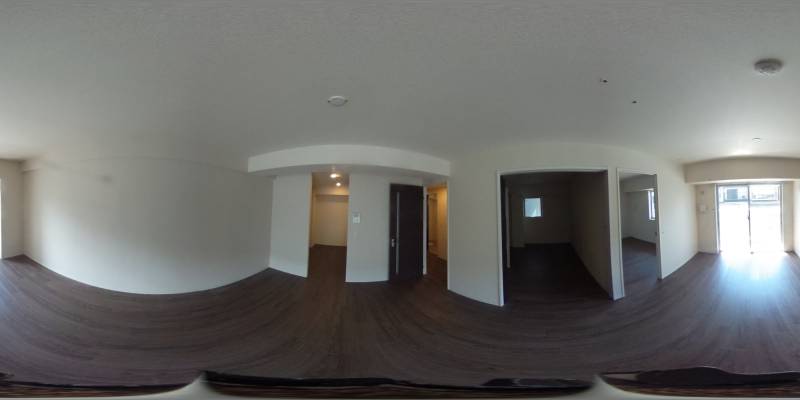 パノラマ画像洋室