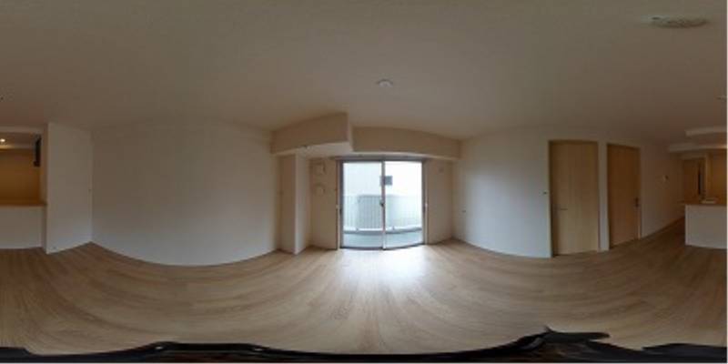 パノラマ画像リビング