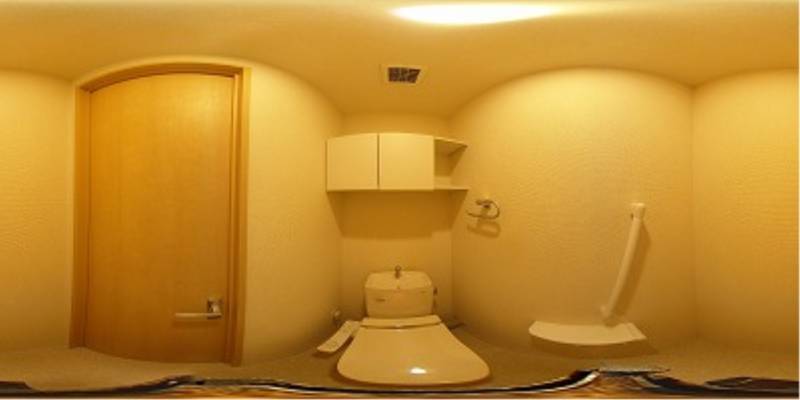 パノラマ画像トイレ