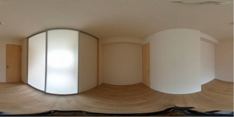 パノラマ画像洋室